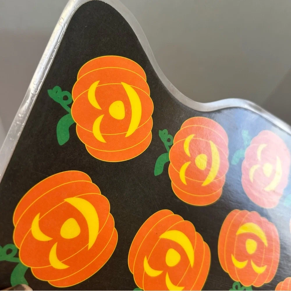 2 Bright of America Halloween table place mats laminated black cat mouse - Picture 12 of 12